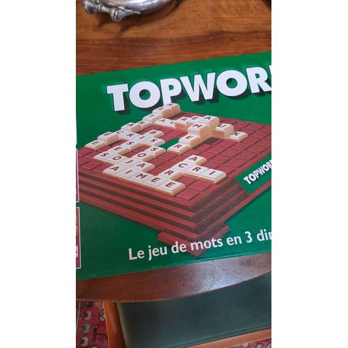 Topword,  Le Jeu De Mots En 3 Dimensions Qui Fait Marcher Votre Cerveau !