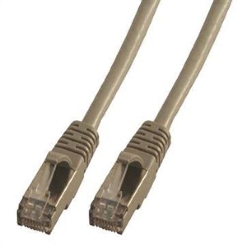 MCL Samar - Cordon de raccordement - RJ-45 (M) pour RJ-45 (M) - 2 m - paire torsadée écrantée (F/UTP) - CAT 6a - gris