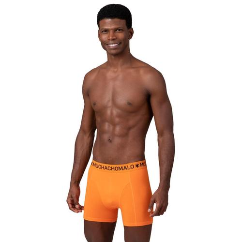 Muchachomalo Boxer-Shorts Lot De 2 Dutch Lion Orange Multicoloré Taille M