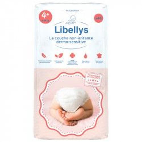 Libellys Couches Non-Irritantes Dermo-Sensitives T4+ (9-20kg) X46