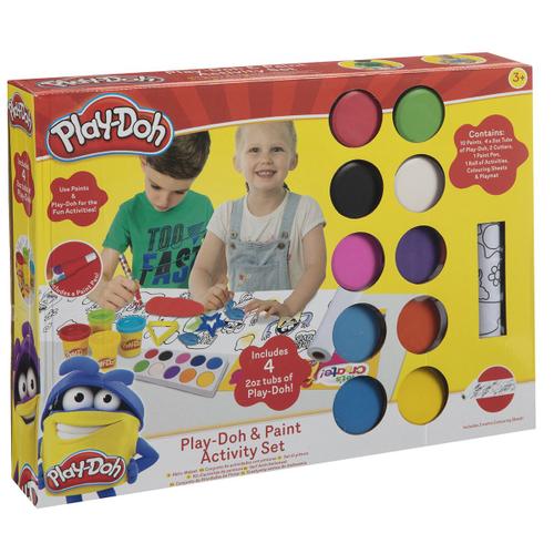 Kit Pâte À Modeler Et Coloriage Play Doh