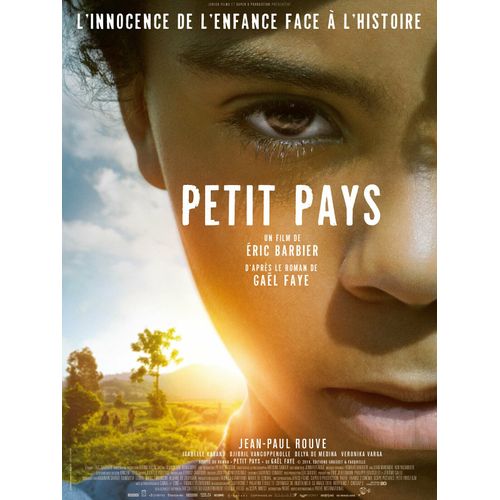 Petit Pays - Véritable Affiche De Cinéma Pliée - Format 120x160 Cm - De Eric Barbier Avec Jean-Paul Rouve, Djibril Vancoppenolle, Delya De Médina - 2020
