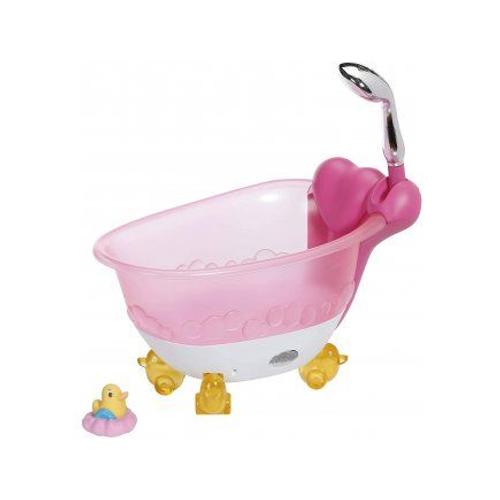 Baby Born Baignoire De Bain Rose Interactive Bathtub - Accessoires Pour Poupees