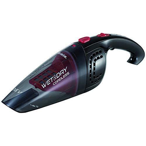 Aspirateur À Main Sans Fil De 0,4l Rouge Noir