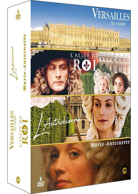 Versailles - Coffret : La Visite + L'allée Du Roi + L'autrichienne + Marie-Antoinette - Pack