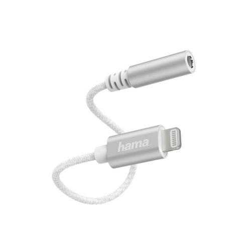 Adaptateur Lightning sur port audio 3,5 mm, blanc