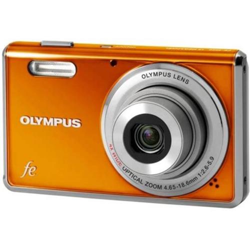 Appareil photo Compact Olympus FE-4000 Orange Appareil photo numérique - compact - 12.0 MP - 4x zoom optique - Mandarine