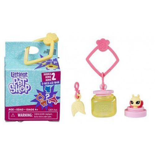 Littlest Pet Shop Collection Surprise Serie 2 : Le Papillon 2-B40 + Habitat - Figurines Petshops - Jouet Fille
