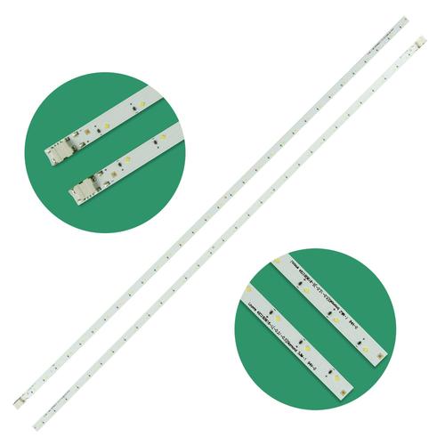 Nouveau 2 pièces/ensemble 31LED 515mm LED rétro-éclairage bande pour Samsung Louvre 49 160628 R L diamant BN96-4659A 4660A BN95-03721A UE49K5100