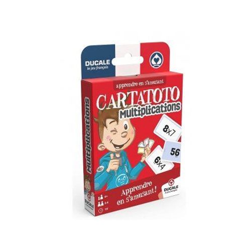 Jeu De Carte : Cartatoto Multiplications - Jeu Educatif Enfant - Jeu De Societe Nouvelle Version