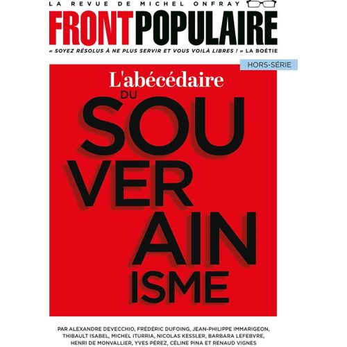 L'abécédaire Du Souverainisme