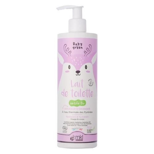 Mkl Green Nature Baby Green Lait De Toilette Bio 400ml 