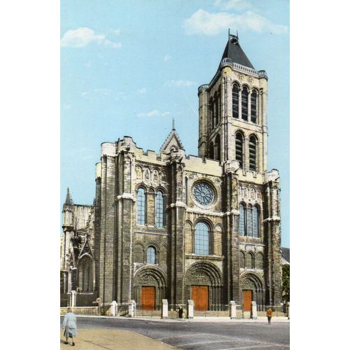 Carte Postale Milieu Xx Eme Siecle N° 7553 Saint Denis Sur Seine - 93 - Seine Saint Denis L'eglise Abbatiale - Sepultures Des Rois Et Reines De France - Carte Ecrite Editions Combier***