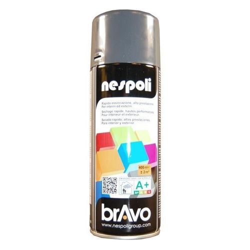 NESPOLI Aerosol peinture professionnelle gris anthracite satin 400mL