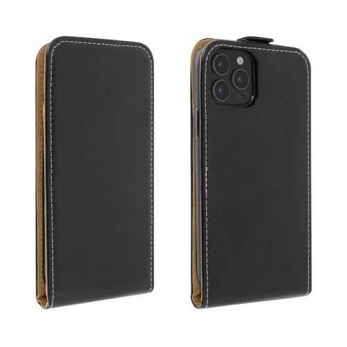 Étui Apple Iphone 12 Pro Max Clapet Vertical Protection Porte-Carte Noir