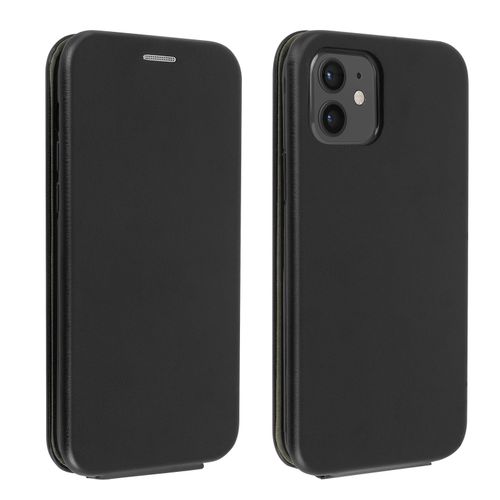 Étui Apple Iphone 12 Mini Housse Clapet Vertical Porte-Carte Noir