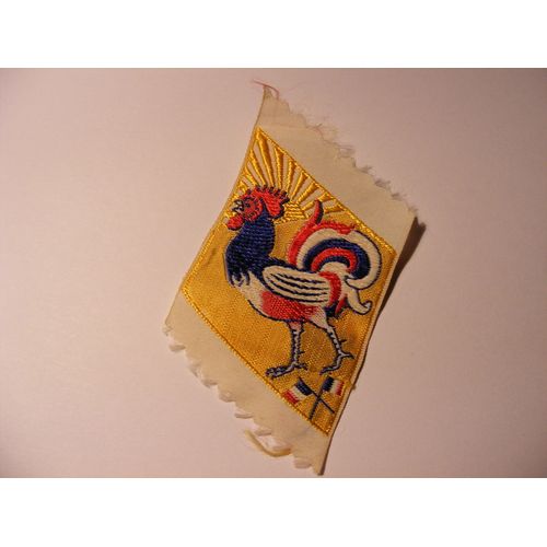 Patch "Coq Patriotique" Libération Ww2