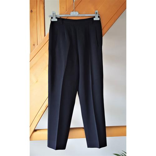 Pantalon Best De La Redoute Taille 34 Noir Tbe