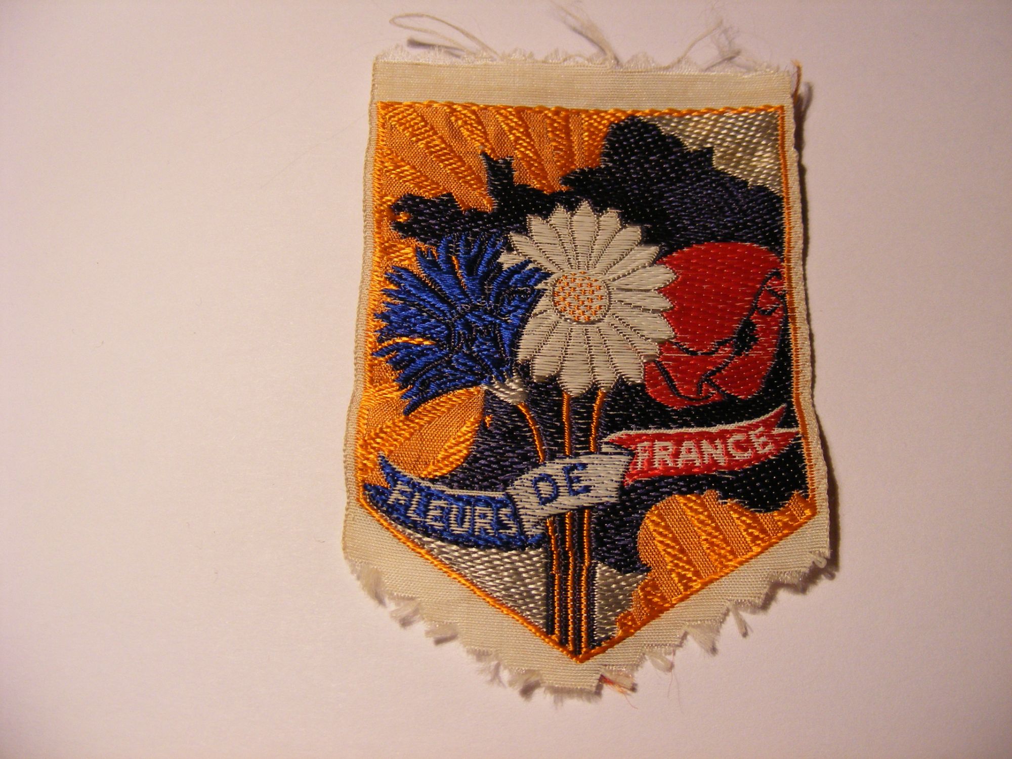 Patch brodé Bleuet de France