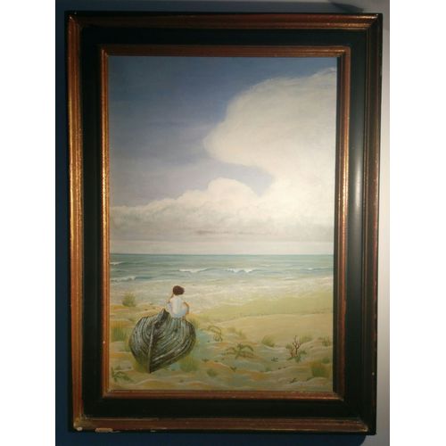 "Partir", Un Tableau De Marie Kaikinger, Peint En 1983