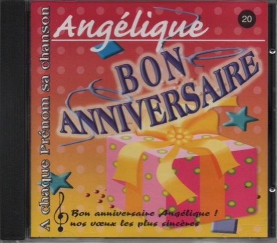 Bon Anniversaire Angelique Cd Rakuten