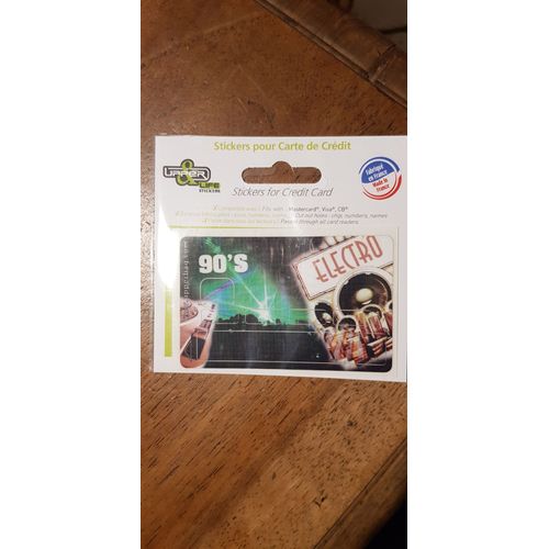 Sticker Pour Carte De Crédit Upper & Life