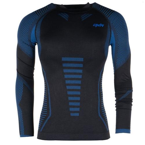 Maillot Technique Dxr Core Tech Top - Black/Blue - S/M