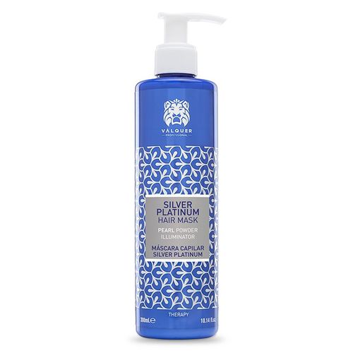 Válquer Professional Masque Silver Platinum. Sans Sulfate, Sans Sel, Sans Paraben. Tonique Capillaire. Cheveux Teints Blonds Ou Argentés - 300 Ml 