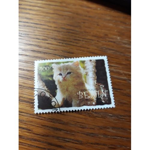 Timbre Chat Cat Bénin Tp23