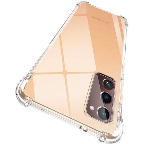 Samsung Galaxy S20 Fe 5g Housse Etui Coque De Protection 4 Coins Renforcé [Transparent]