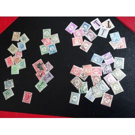 Lot De Timbres Taxe De Belgique