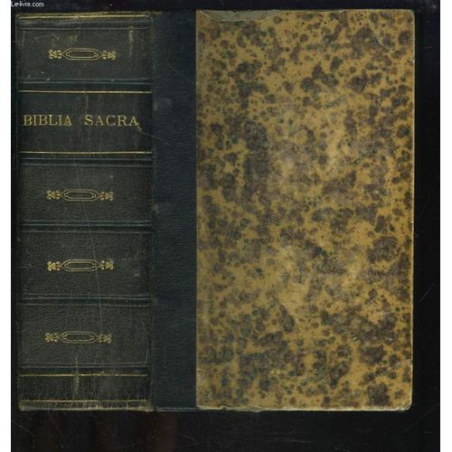 Biblia Sacra Vulgate Editionis Sixti V Pontificis Maximi Jussu Recognita Et Clementis Viii. Nova Editio.