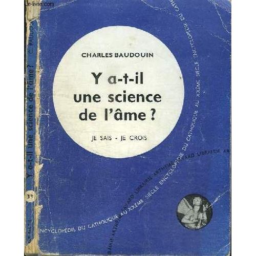 Y A-T-Il Une Science De L Ame ?