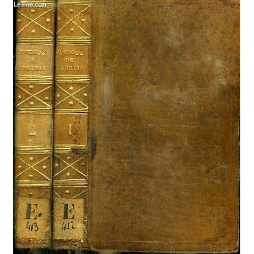 Methode Pour La Direction Des Ames Dans Le Tribunal De La Penitence Et Pour Le Bon Gouvernement Des Paroisses - 2 Tomes En 2 Volumes (Tome Premier + Tome Deuxieme)