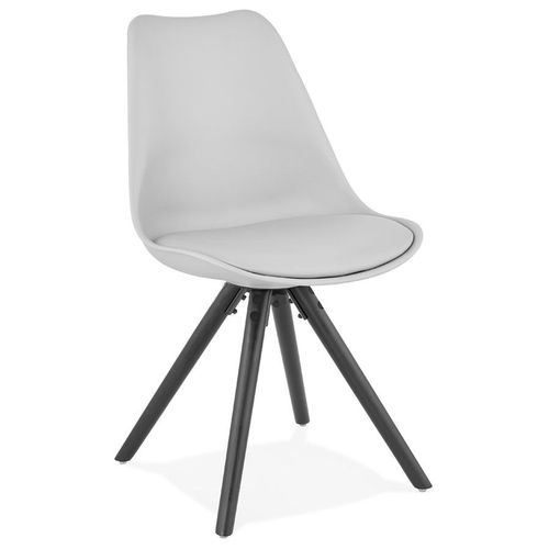Chaise Design 'pipa' Grise