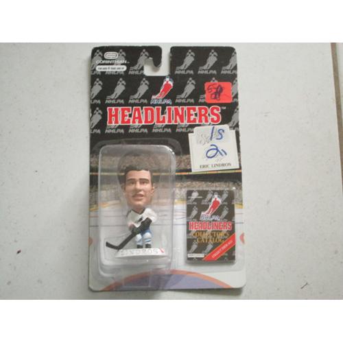 Figurine Headliners De Hockey Sur Glace De Eric Lindros "Logo Nhl"
