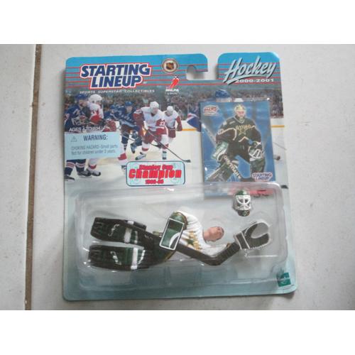 Figurine Starting Lineup De Hockey De Ed Belfour Des Dallas Stars "2000-01" Nhl