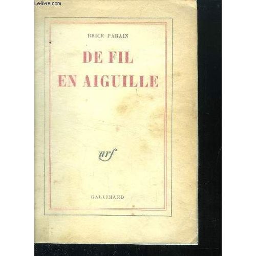 De Fil En Aiguille
