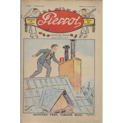 Pierrot - Deuxième Année - N° 54 - Dimanche 2 Janvier 1927