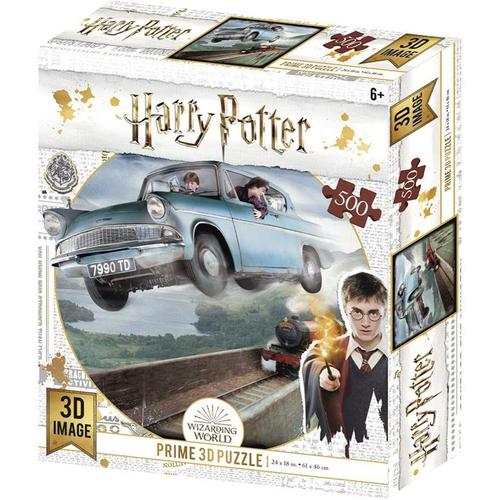 Harry Potter Prime 3d Ford Anglia 3d Puzzle 500 Pièces