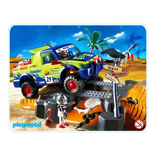Playmobil 4421 - Pilotes / Pick-Up De Rallye