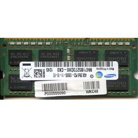 Barrette Mémoire RAM Sodimm 4Go DDR3 PC3-12800S Samsung - Main Image