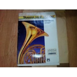 Livre De Partition Yamaha Band Student (Instrument A Vent)
