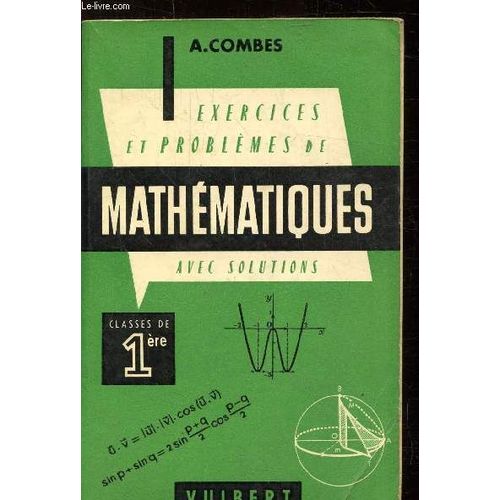 Exercice Et Probleme De Mathematiques Avec Solutions