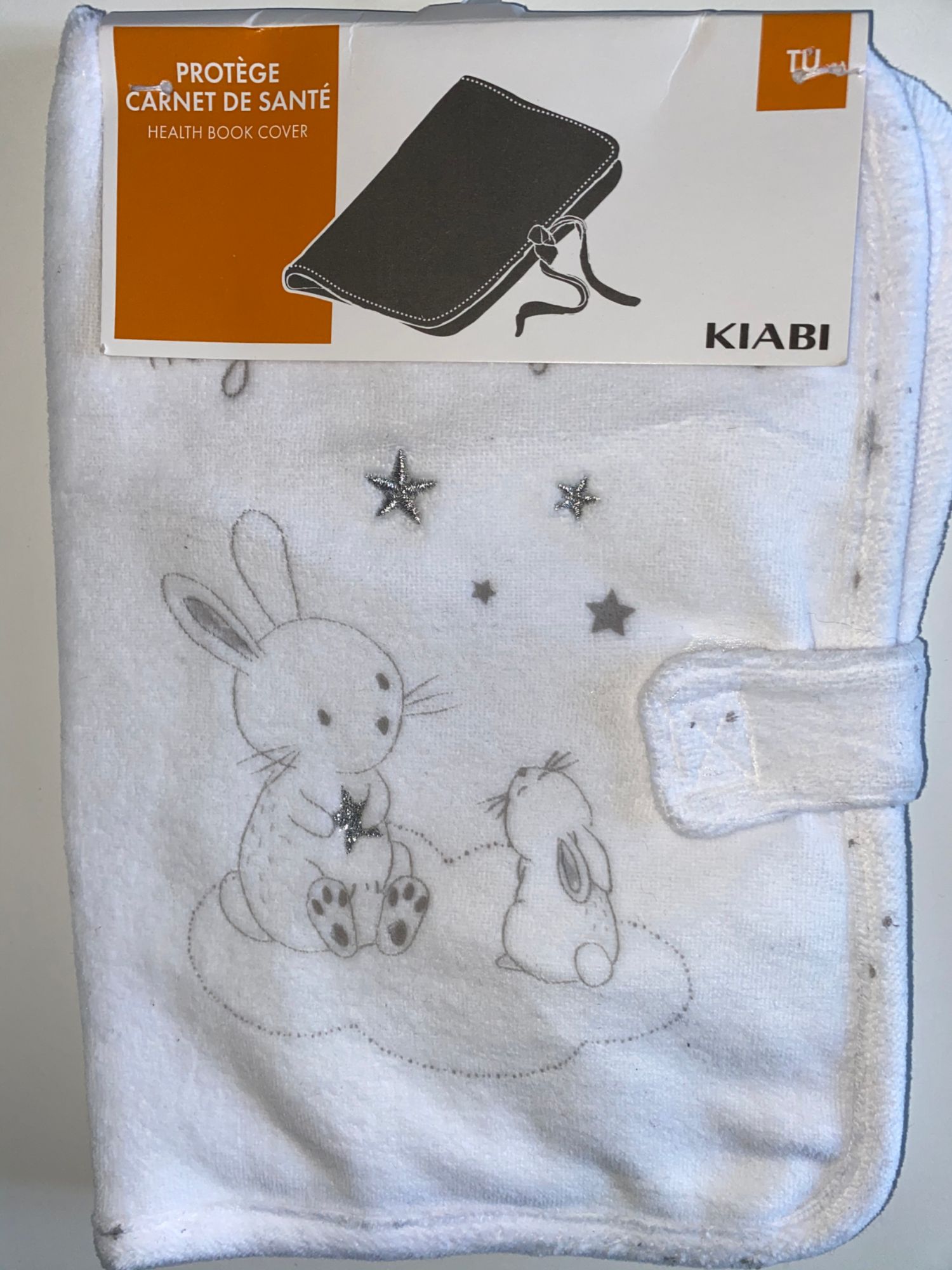 Protege Carnet De Sante Bebe Doudou Lapin Blanc My Little Friend Lapinou Naissance Rakuten