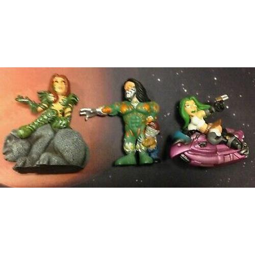Witchblade & Aphrodite 9 : Lot De 2 Figurines ( Palisades 2003 Top Cow Toys )