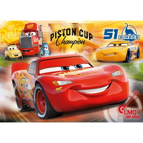 Puzzle Enfant Supercolor 60 Pièces Maxi - Cars 3