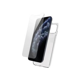 Bigben Connected - Coque De Protection Pour Téléphone Portable - Polyuréthanne Thermoplastique (Tpu) - Transparent - Avec Protecteur D'écran En Verre Trempé - Pour Apple Iphone 12 Mini