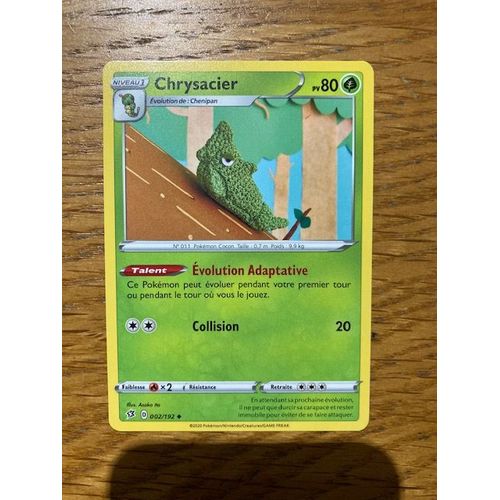 (28) Chrysacier 2/192 Pokemon