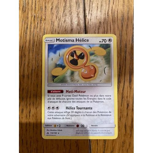 (654) Motisma Hélice 110/156 Pokemon